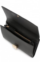 Кожаный кошелек с клапаном