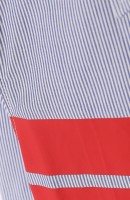 Хлопковая рубашка с принтом и воротником button down