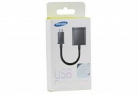 Переходник Samsung microUSB-USB черный